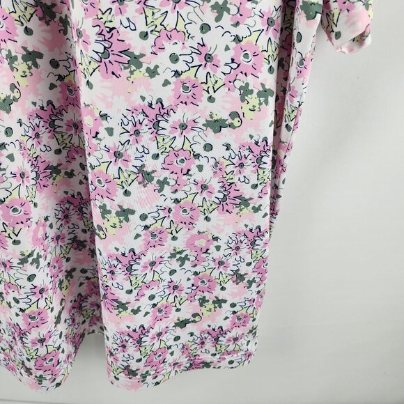 Puma x Arnold Palmer Shirt Mens XL Multi Floral S/S Golf Polo Hawks View Logo - Picture 4 of 8